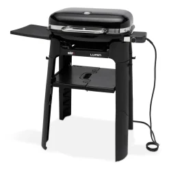 Weber Elektrogrill Lumin mit Stand Black