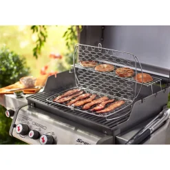 Weber Fisch- und Gemüsehalter groß Edelstahl für Gasgrill ab Q300
