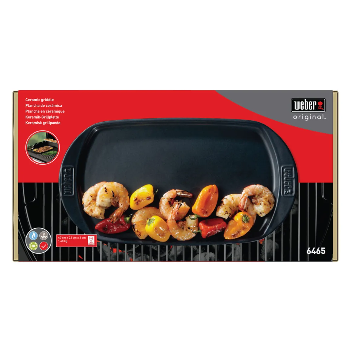 Weber Keramische Grillplatte