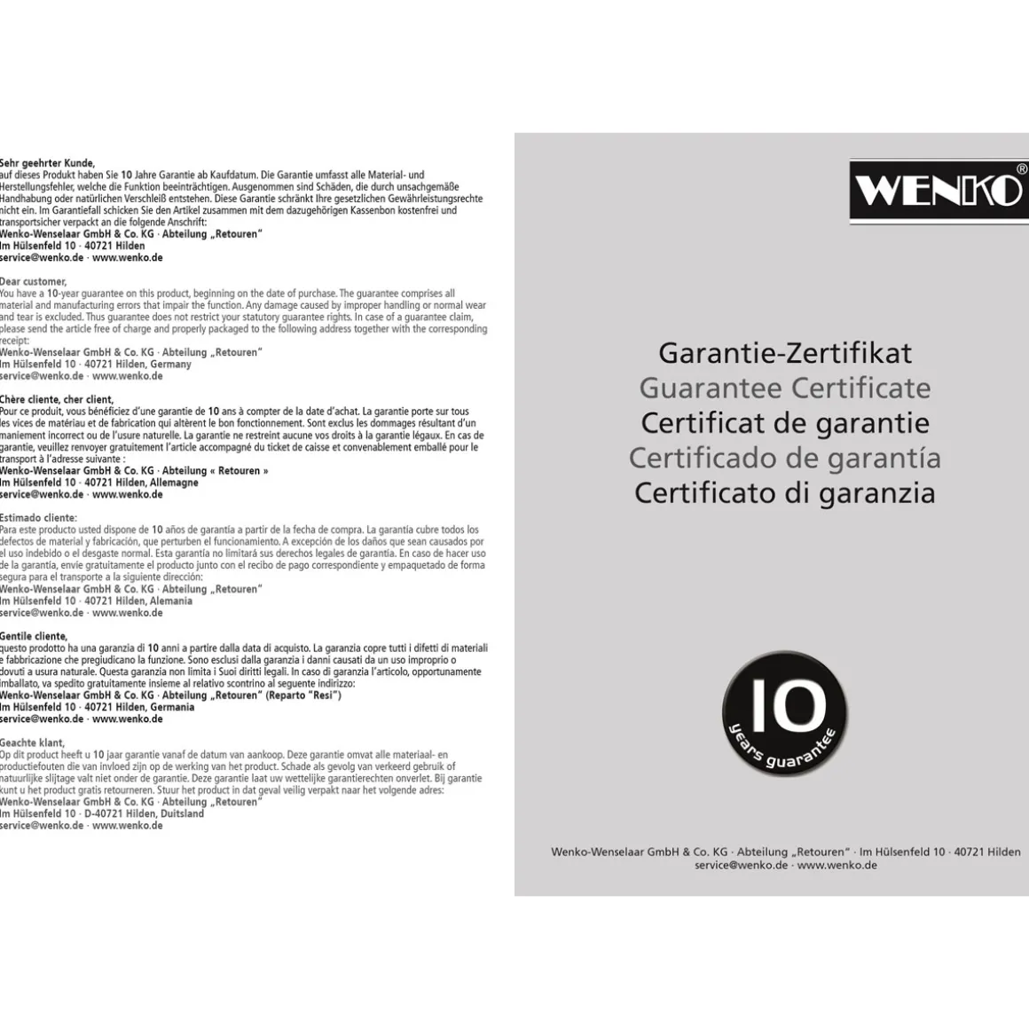 Wenko Badetuchstange Basic 60 cm