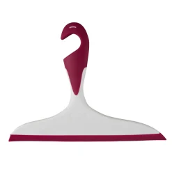 Wenko Badezimmerwischer Loano weiß-pink