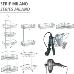 Wenko Duschcaddy Milano 3 Ablagen