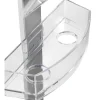 Wenko Duschcaddy Premium mit 2 Ablagen und Edelstahl-Haken