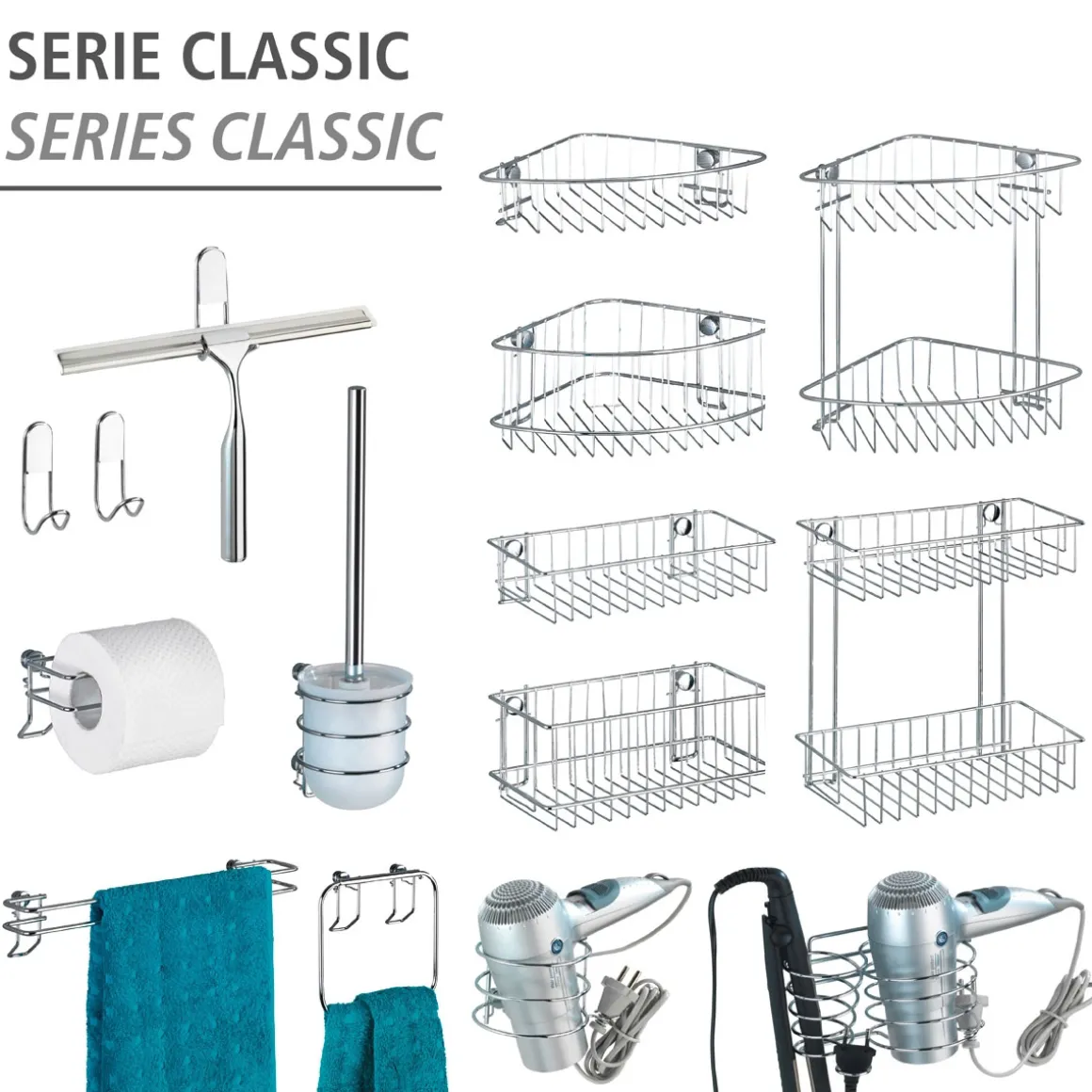 Wenko Eckablage Classic groß