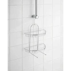 Wenko Exklusiv Duschcaddy Kuopio mit 2 Körben chrom