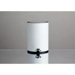Wenko Kosmetik Treteimer Monza Easy Close weiß 3 L