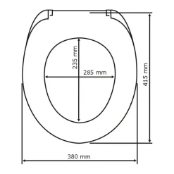 Wenko Premium WC-Sitz Meditation antibakteriell mit Absenkautomatik