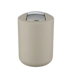 Wenko Schwingdeckeleimer Brasil S taupe 2 L