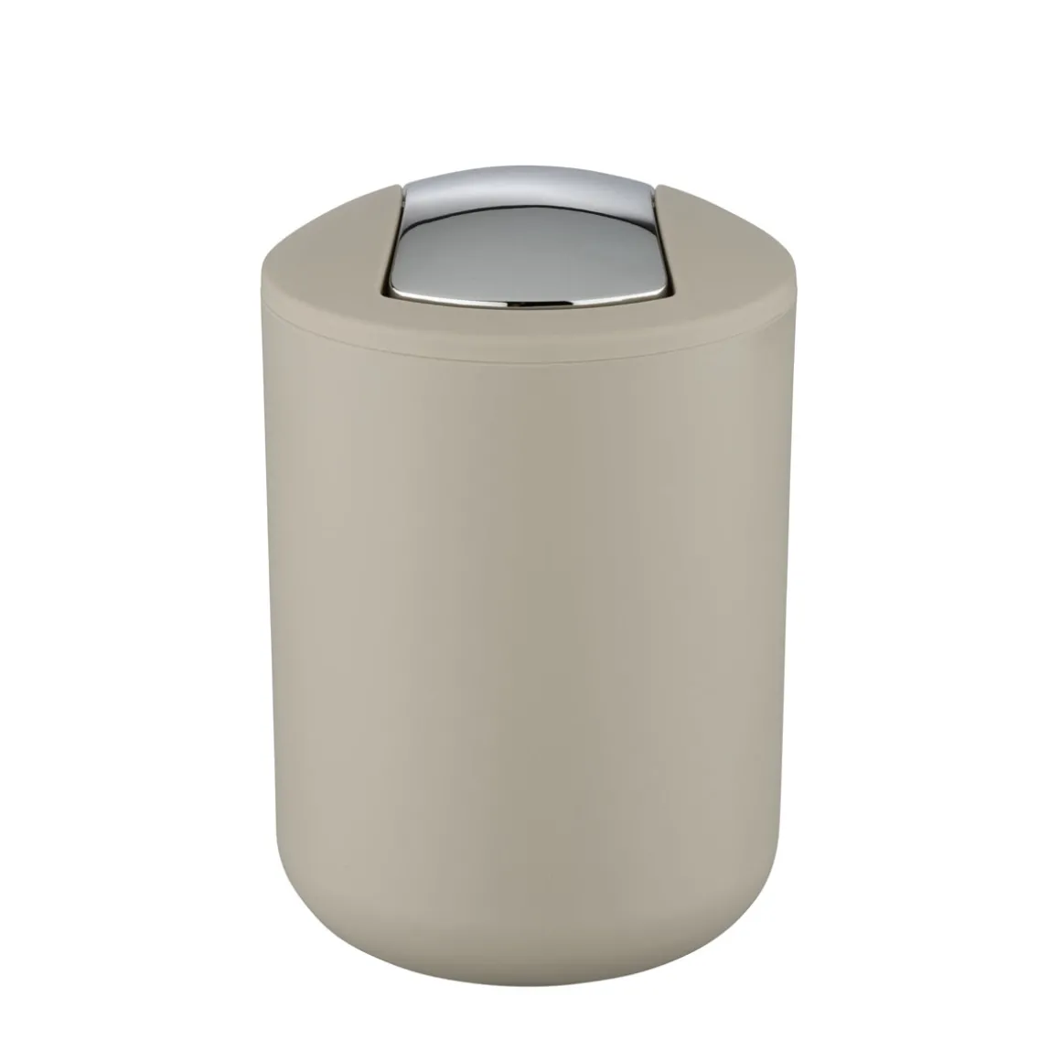 Wenko Schwingdeckeleimer Brasil S taupe 2 L