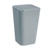 Wenko Schwingdeckeleimer Candy grau 6 L