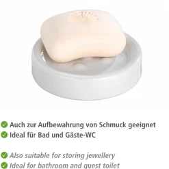 Wenko Seifenablage Polaris weiß