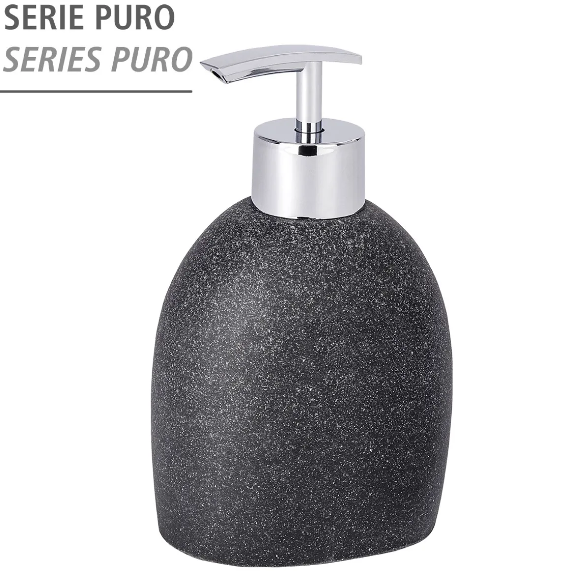 Wenko Seifenspender Puro anthrazit ca 295 ml