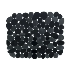 Wenko Spülbeckeneinlage Stone schwarz 31x26cm schützt vor Kratzern, zuschneidbar