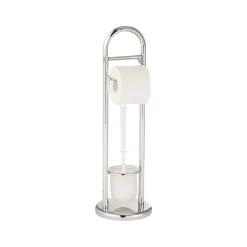 Wenko Stand WC-Garnitur Siena chrom