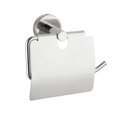 Wenko Toilettenpapierhalter Bosio mit Deckel