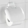 Wenko Toilettenpapierhalter Pure mit Deckel