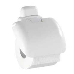 Wenko Toilettenpapierhalter Pure mit Deckel