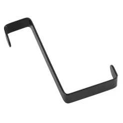 Wenko Türgarderobenhaken schwarz 4er Set