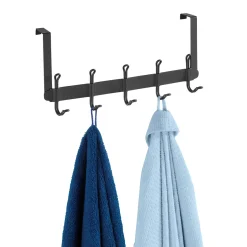 Wenko Türgarderobe Nostalgie 5 Haken schwarz