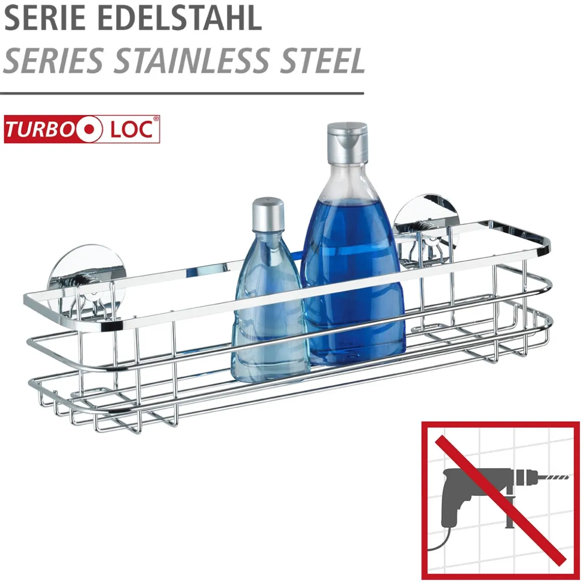 Wenko Turbo-Loc Maxiablage
