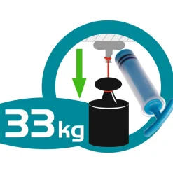 Wenko Vacuum-Loc Badetuchstange Uno Quadro