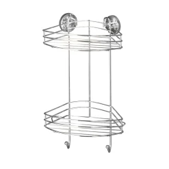 Wenko Vacuum-Loc Eckregal 2 Etagen