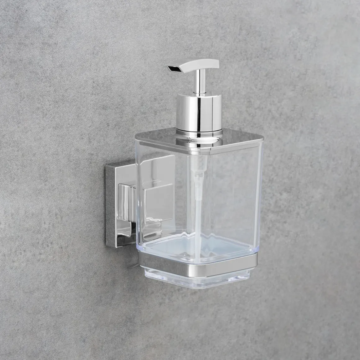 Wenko Vacuum-Loc Seifenspender Quadro