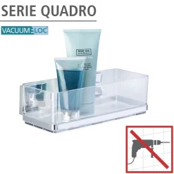 Wenko Vacuum-Loc Wandablage Quadro