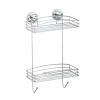 Wenko Vacuum-Loc Wandregal 2 Etagen