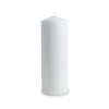 Windlichtkerze XXL Höhe 280 mm Durchmesser 95 mm weiß