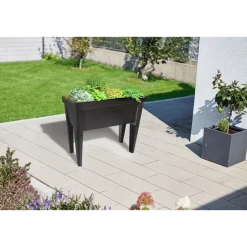 Wingart Hochbeet Kräuterpott schwarz