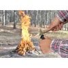 WolfcraftOutdoormesser mit glatter Klinge und Köcher