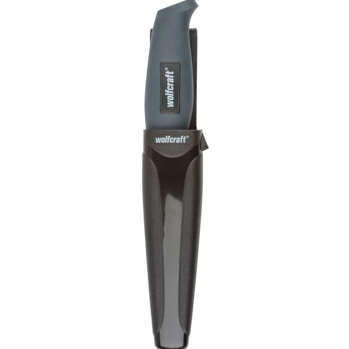 WolfcraftOutdoormesser mit glatter Klinge und Köcher
