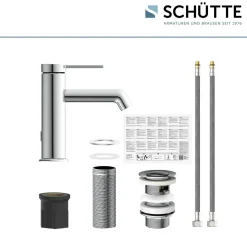 WT-Armatur Los Angeles chrom Eco-Klick-Kartusche inkl.Push-Open-Garnitur