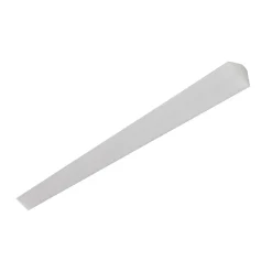 Zierprofil H20 weiß 2 m