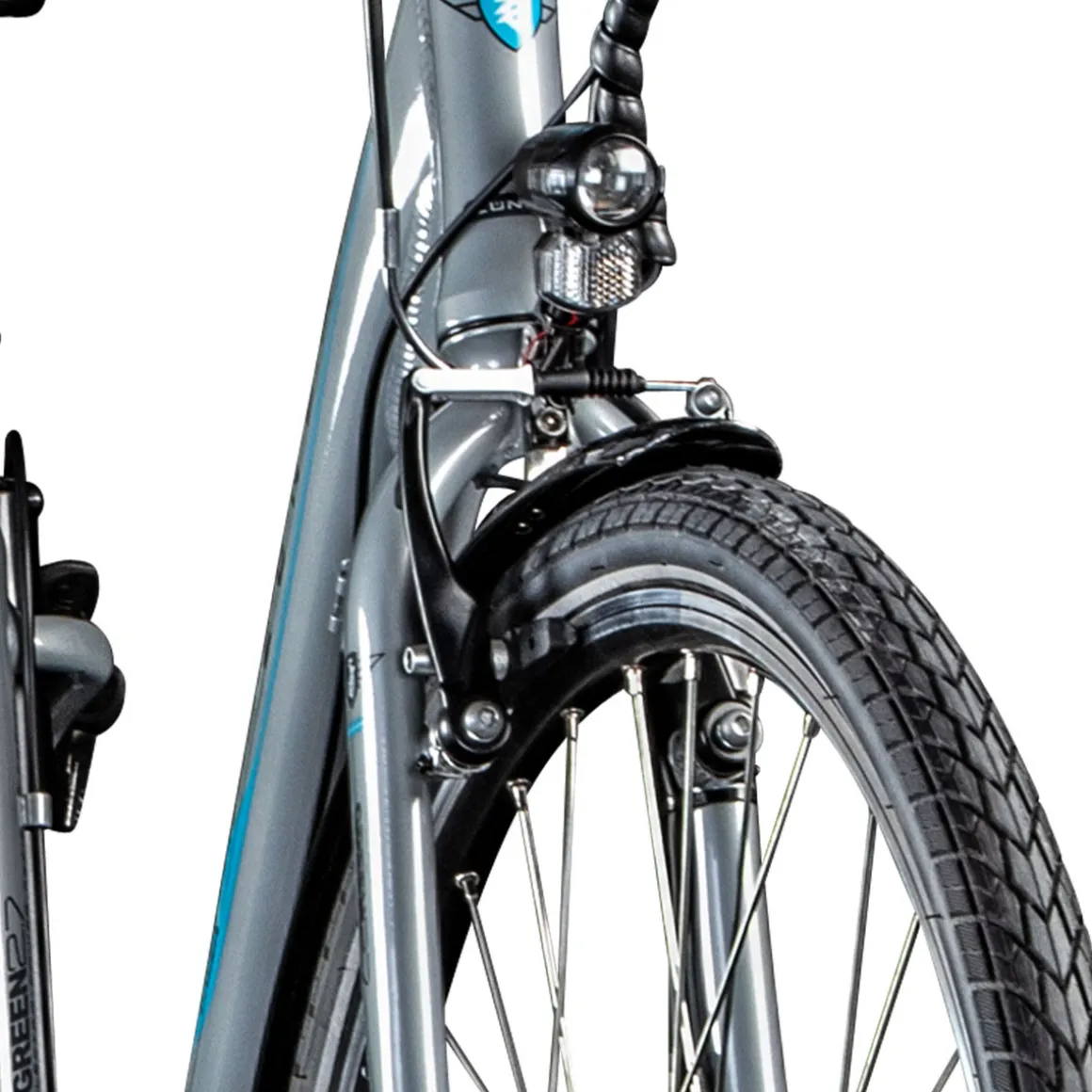 Zuendapp City E.Bike Green 2.7 28 ZollAkku am Sitzrohr